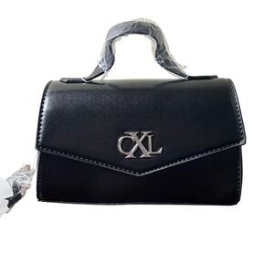 CXL by Christian Lacroix NWT Bag Laine Matte Patent Crossbody Black MSRP 88